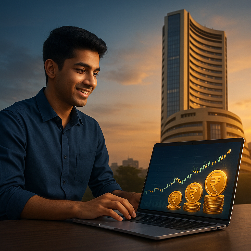 📈 “Your First Step to Wealth: A Beginner’s Guide to Stock Market Investing in India”