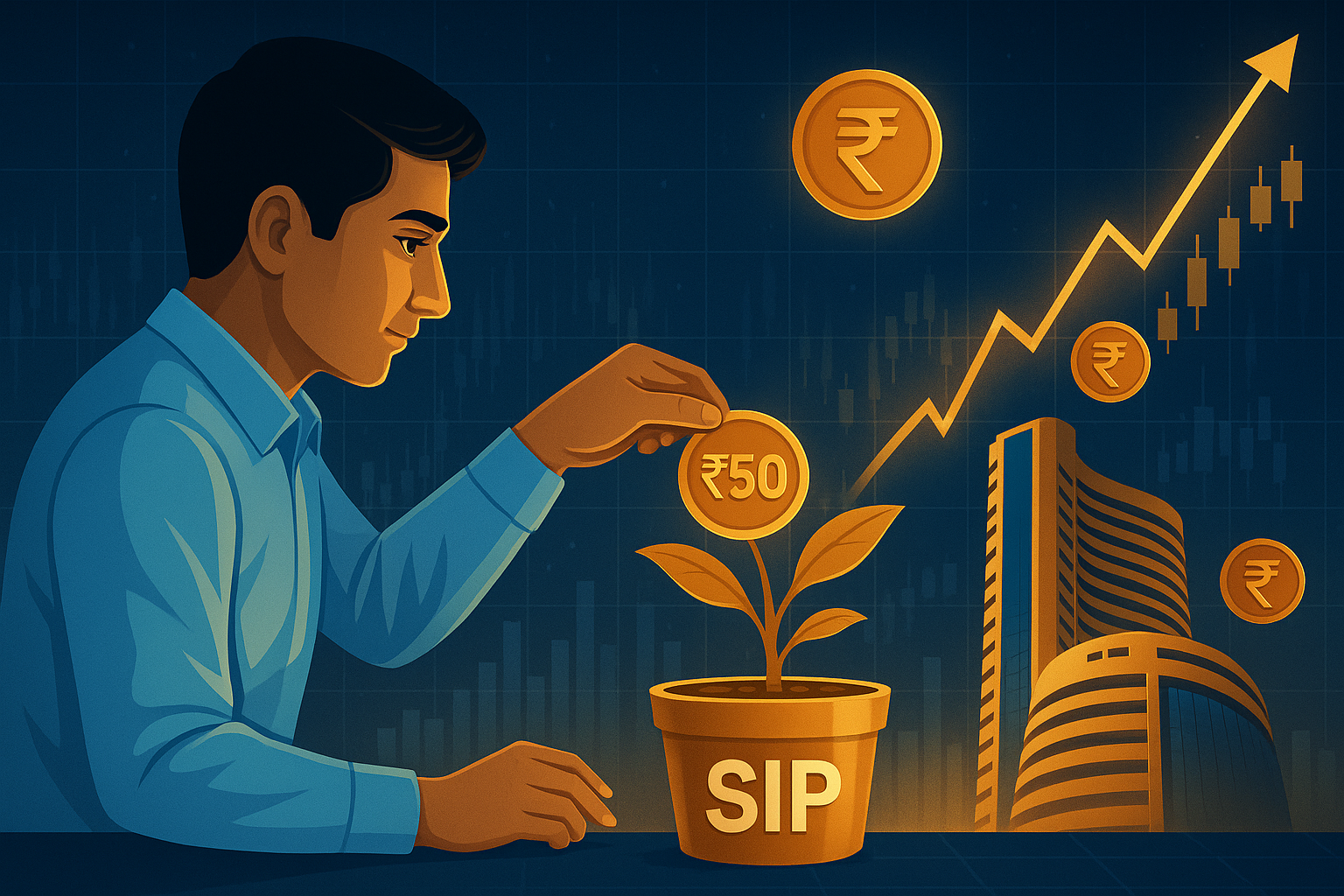 💸 “Start Small, Grow Big: How to Begin a SIP with Just ₹500 per Month”