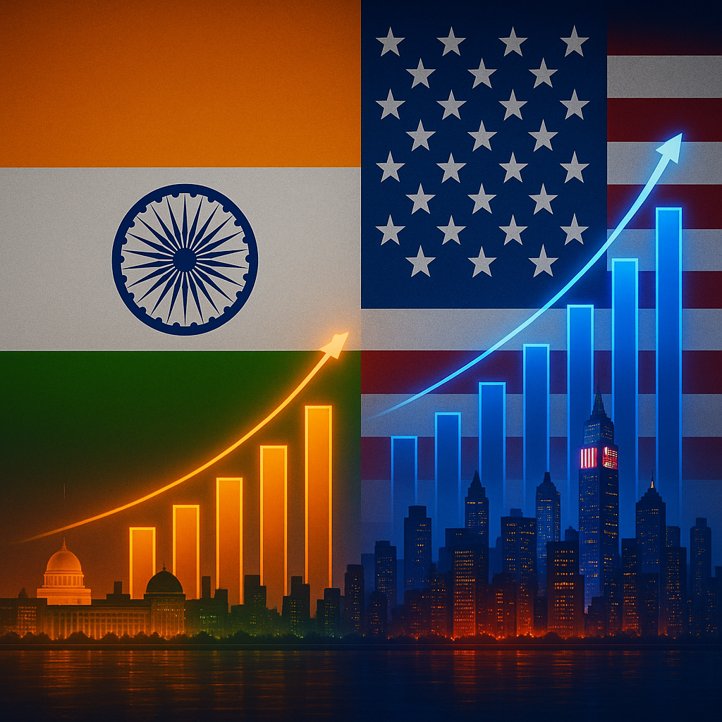 India vs America: Economic Clash of Growth & Power